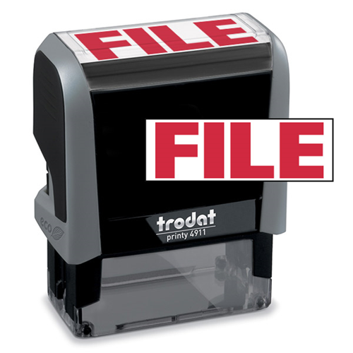 FILE Stock Title Stamp